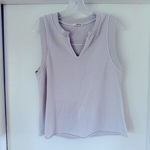 LA Made Orchid Tank Light Lilac Size Small